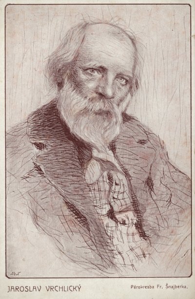 Jaroslav Vrchlicky (1853-1912), tšekkiläinen runoilija tekijältä Czech School