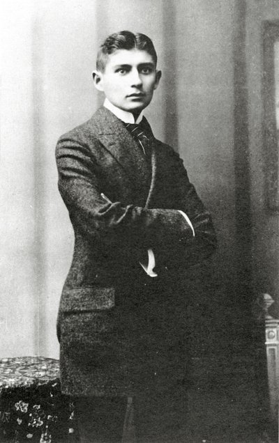 Franz Kafkan muotokuva (1883 - 1924) tekijältä Czech School