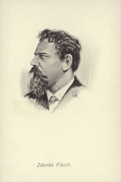 Zdenek Fibich, tšekkiläinen säveltäjä (1850-1900) tekijältä Czech School
