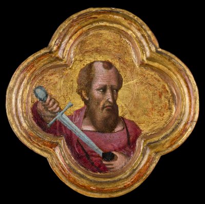 St. Paul (tempera paneelissa) tekijältä Dalmasio di Jacopo Scannabecchi Dalmasio di Jacopo Scannabecchi