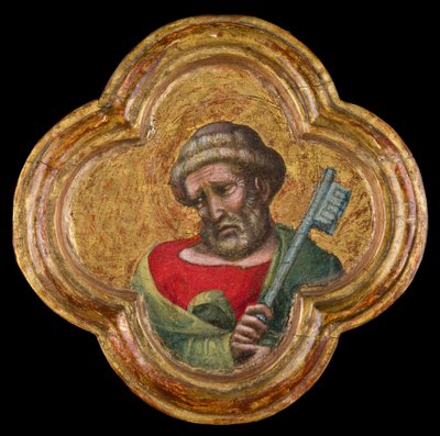 St. Peter, 137077 (tempera paneelissa) tekijältä Dalmasio di Jacopo Scannabecchi Dalmasio di Jacopo Scannabecchi