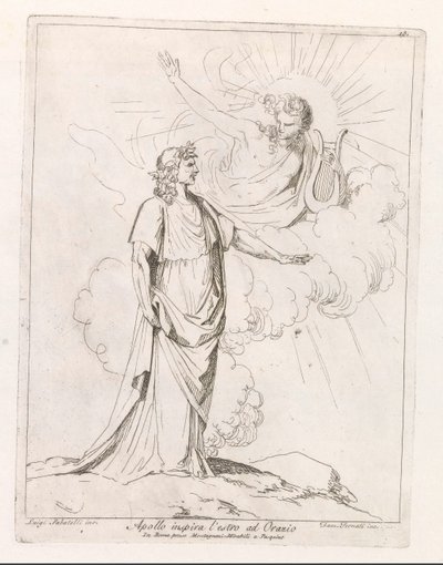 Apollo inspiroi Horacea Apollo inspiroi l