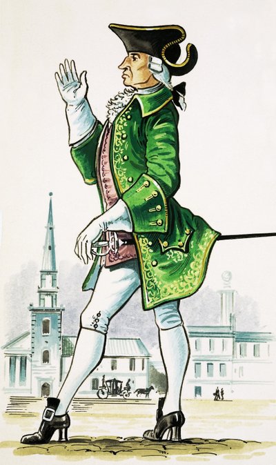 Herrasmies noin 1750 tekijältä Dan Escott