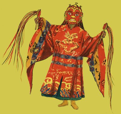 Japanilainen teatteripuku tekijältä Dan Escott