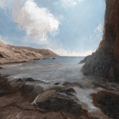 Castle Cove -ranta tekijältä Dan Hobday