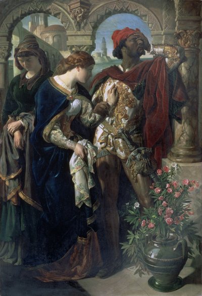 Othello, Desdemona ja Emilia tekijältä Daniel Maclise