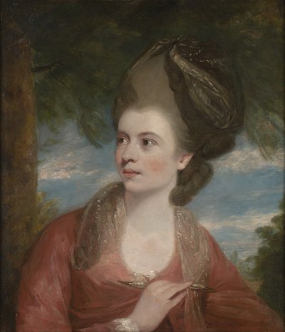 Angelica Kauffmannin muotokuva, RA (1741-1807), taidemaalari. tekijältä Daniel Gardner