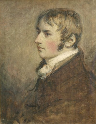 Muotokuva John Constablesta (1776-1837), 20-vuotias, 1796 (tempera) tekijältä Daniel Gardner