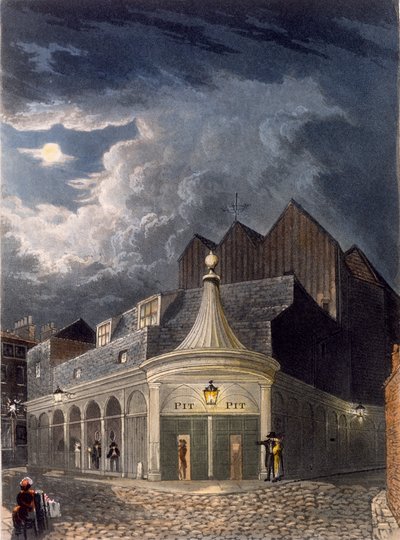 Olympiateatteri, 1826 tekijältä Daniel Havell