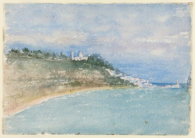 Point West of Algiers, Pohjois-Afrikka, Travel Sketch tekijältä Daniel Hudson Burnham