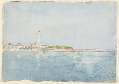 Sketch Otettu Algerissa, Pohjois-Afrikassa, Travel Sketch tekijältä Daniel Hudson Burnham