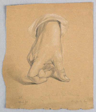 Piirros, kenraali Alexander Hamilto, maaliskuu 1851 tekijältä Daniel Huntington