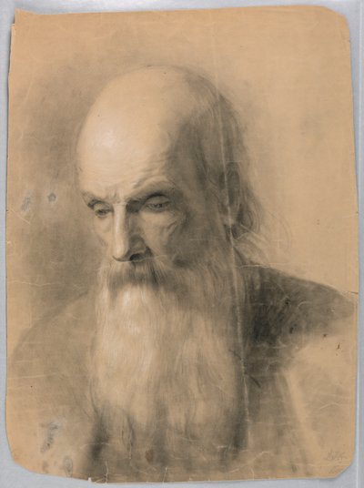 Piirros, opinnäytetyö "A Lesson in Ch", 1863 tekijältä Daniel Huntington