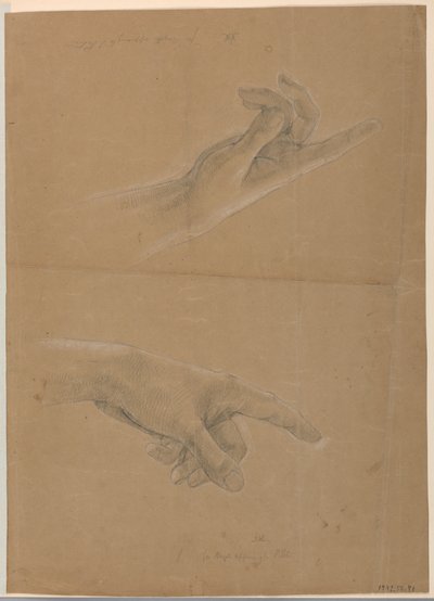 Piirros, luonnos "Varhaiskristillisyys", 1839-40. tekijältä Daniel Huntington