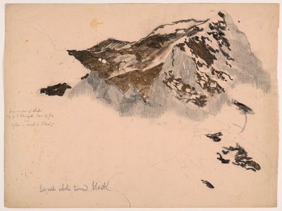 Chalet-ikkunasta, Scheideggin huipulta, Sumun ja myrskyn jälkeen tekijältä Daniel Huntington