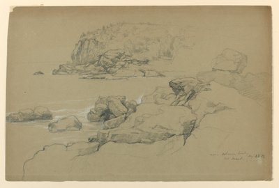 Mount Desert, lähellä Kuunarin päätä tekijältä Daniel Huntington