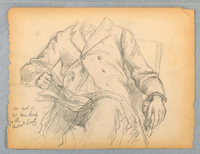 Study for Portrait of Hon. Robert C. Winthrop Historical Societylle, Mass. tekijältä Daniel Huntington