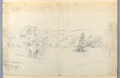 Hudson-joki ja Catskills Barrytownista tekijältä Daniel Huntington
