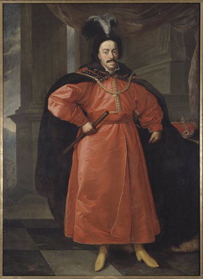 Jean II Casimir Vasa, roi de Pologne et grand duc de Lituanie - Puolan kuninkaan Johannes II Casimir Vaasan (1609-1672) muotokuva Schultz, Daniel nuorempi (1615-1683). Öljy kankaalle. Mitat: 210 x 154 cm. Tukholman kansallismuseo tekijältä Daniel Jerzy Schultz
