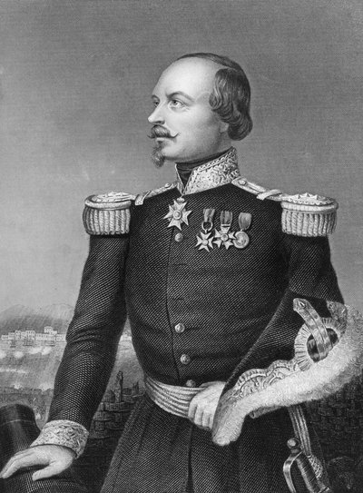 Marsalkka Canrobert, ranskalainen sotilas, 1857 tekijältä Daniel John Pound