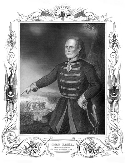 Omar Pasha, 1800-luvun Turkin armeijan komentaja. tekijältä Daniel John Pound