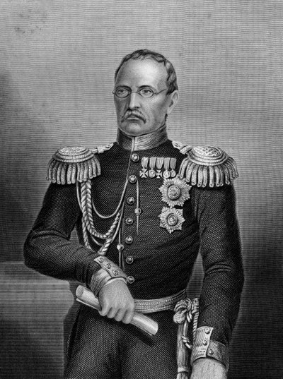 Prinssi Gortschakoff, venäläinen sotilas, 1857 tekijältä Daniel John Pound