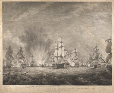 A representação do negociante de um esquadrão de navios espanhóis finlandeses tekijältä Daniel Lerpinière