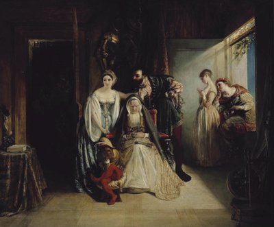 Francis I ja Diane de Poitiers tekijältä Daniel Maclise