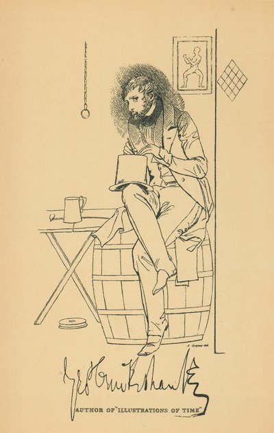 George Cruikshank tekijältä Daniel Maclise