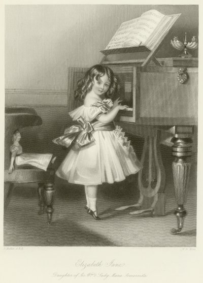 Lady Elizabeth Jane Somerville tekijältä Daniel Maclise