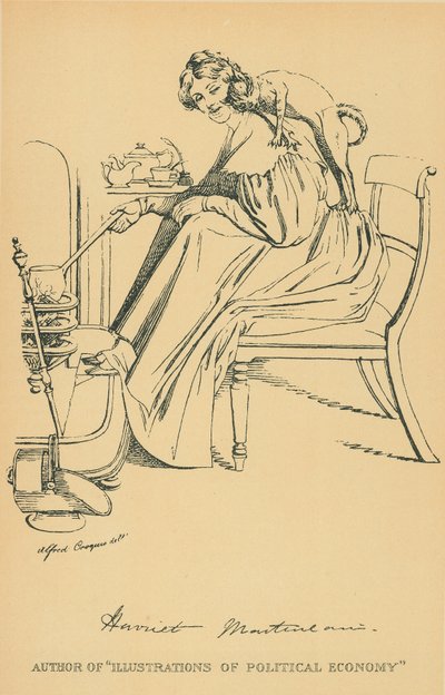 Neiti Harriet Martineau tekijältä Daniel Maclise