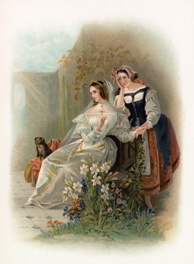 Olivia ja Maria kahdestoista yöstä tekijältä Daniel Maclise