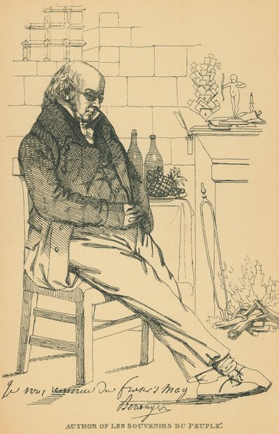 Pierre-Jean de Beranger tekijältä Daniel Maclise