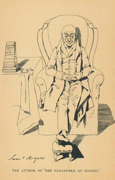 Samuel Rogers tekijältä Daniel Maclise