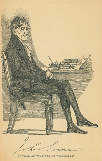 Sir John Soane tekijältä Daniel Maclise