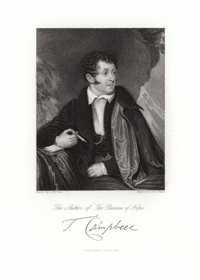 Thomas Campbell tekijältä Daniel Maclise