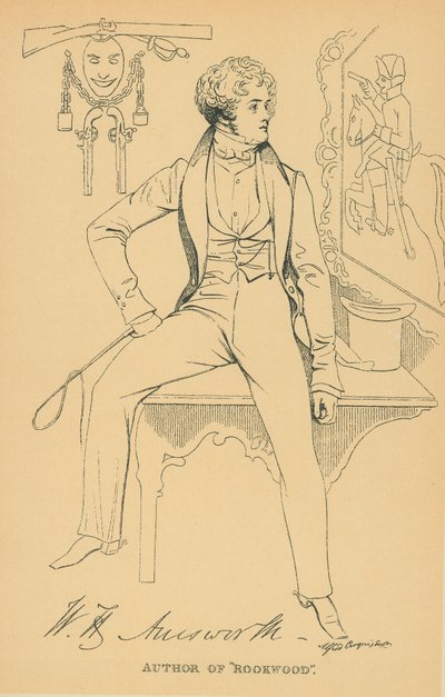 William Harrison Ainsworth tekijältä Daniel Maclise