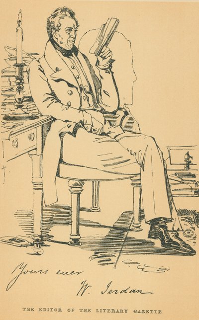 William Jerdan tekijältä Daniel Maclise