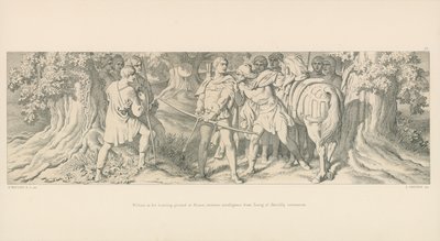 William saa metsästysmaalla Rouenissa tiedustelutietoja Tostig of Harold