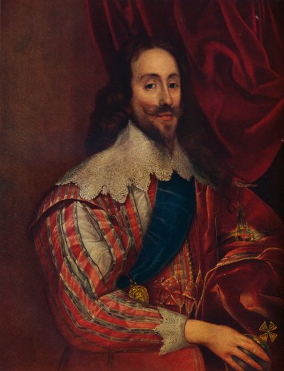 Charles I, Ison-Britannian ja Irlannin kuningas, 1600-luku, 1913 tekijältä Daniel Mytens