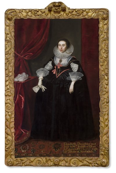Elizabeth Cavendishin muotokuva, 1624 tekijältä Daniel Mytens