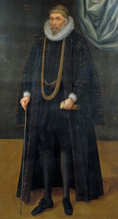 "Sir John Garrard, lordi pormestari vuonna 1601", 1618 tekijältä Daniel Mytens