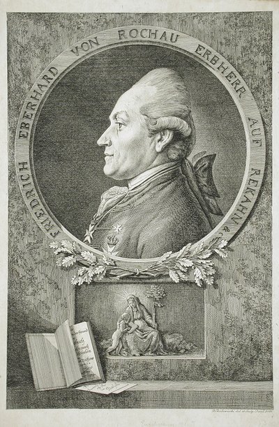 Friedrich Eberhard von Rochau -muotokuva tekijältä Daniel Nikolaus Chodowiecki