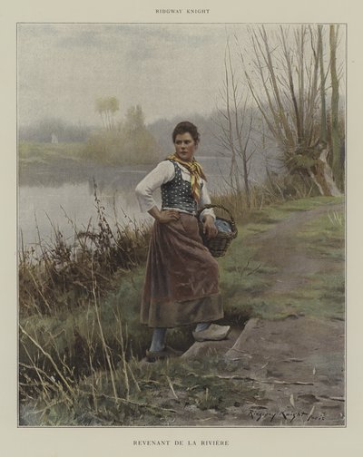 Paluu joelta tekijältä Daniel Ridgway Knight