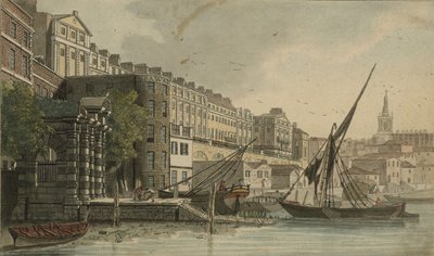 Water Gate, York Buildings, Lontoo tekijältä Daniel Turner