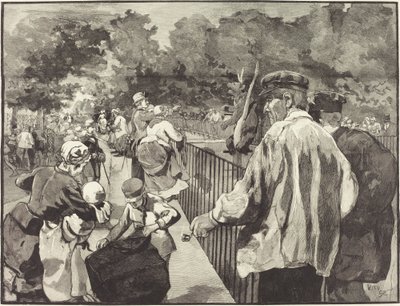 Jardin des Plantesissa tekijältä Daniel Vierge