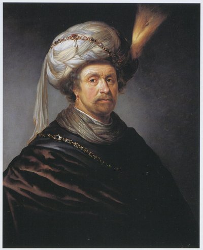 Daniel de Koninck - mies turbaanissa tekijältä Daniël de Koninck