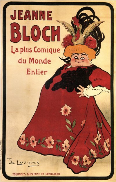 Jeanne Bloch, 1908 tekijältä Daniel de Losques