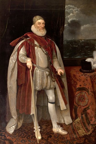 Lordi Howard Effinghamista, 1600-luku tekijältä Daniel Mytens