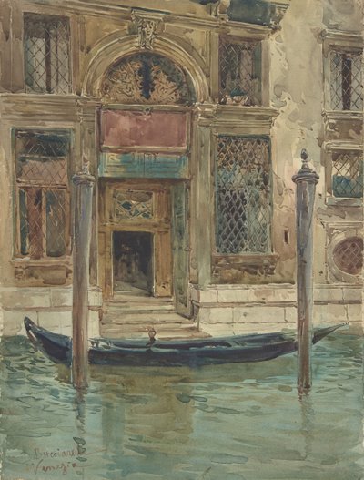 Venetsialaisen palatsin portaali, 1839-1911. tekijältä Daniele Bucciarelli